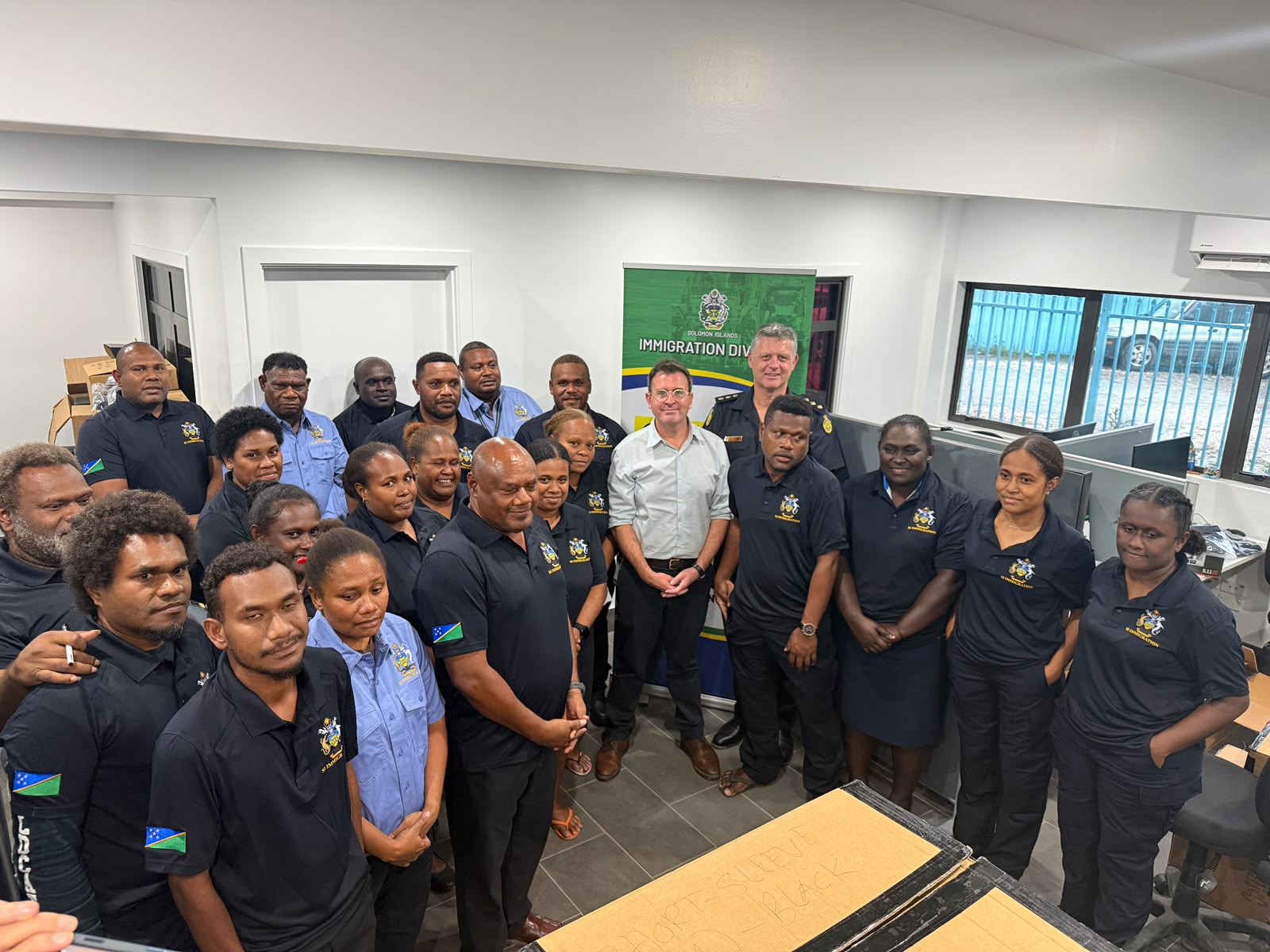 Handing over of Immigration uniform